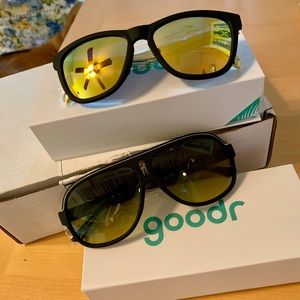2 Pair NEW Goodr Sunglasses